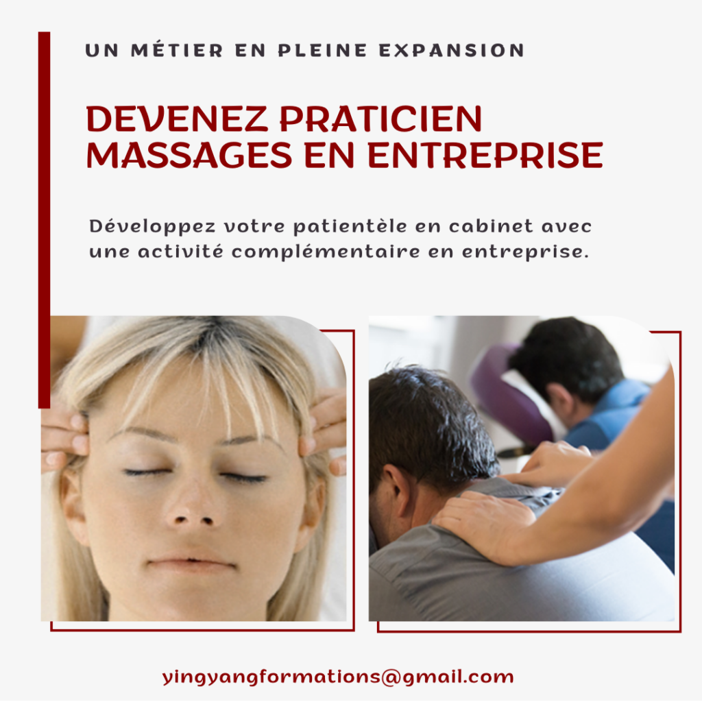 Praticien massages en entreprises