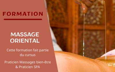 Formation Massage Oriental