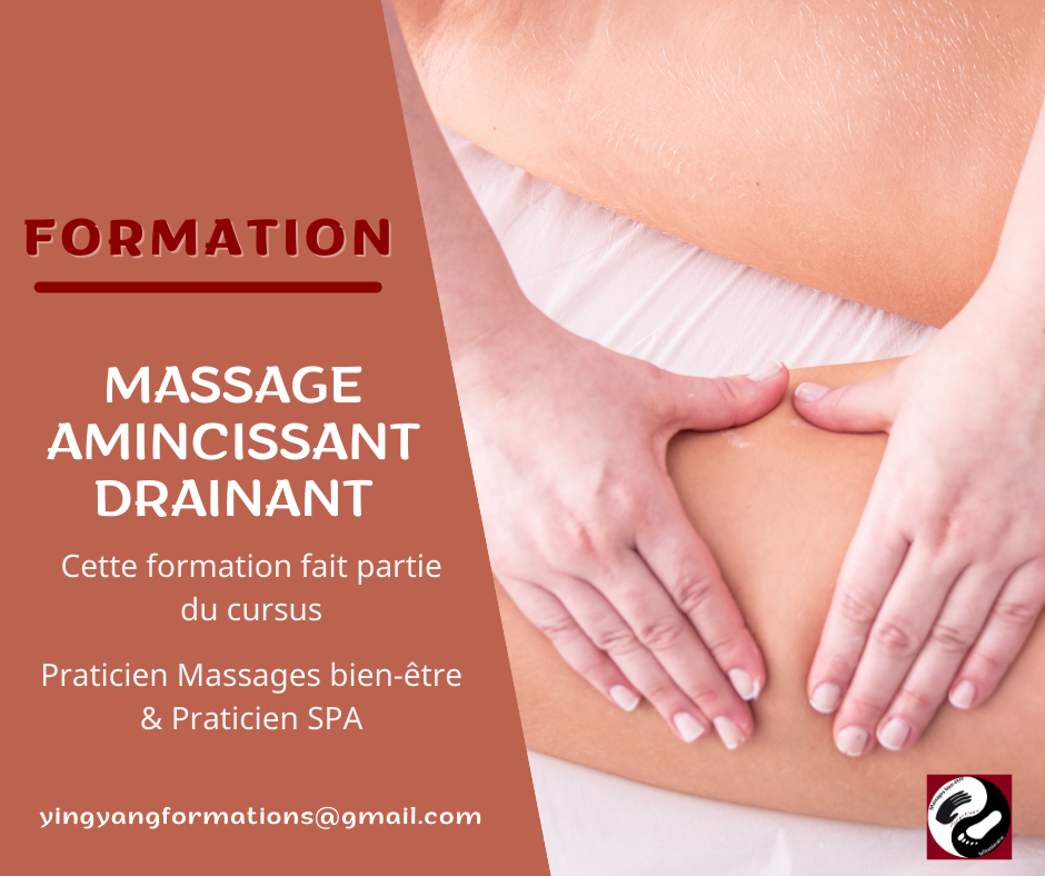 Formation Massage amincissant drainant