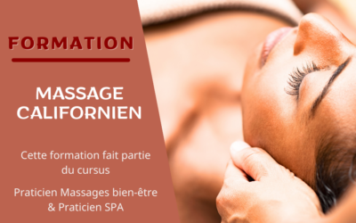 Formation Massage Californien