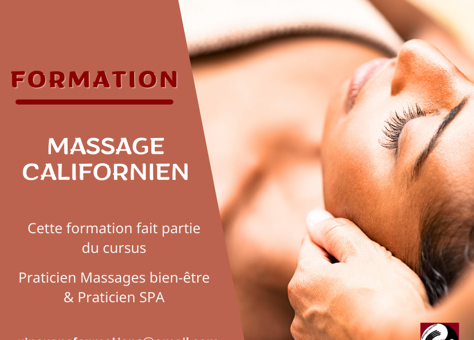 Formation Massage Californien