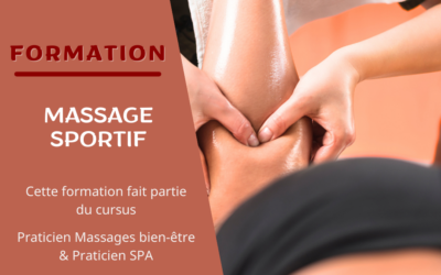 Formation Massage Sportif